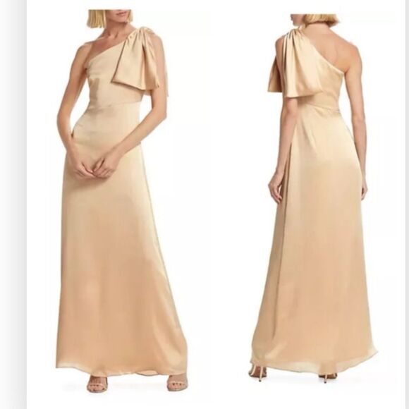 Sachin & Babi Chelsea One-Shoulder Gown NWT $285 - Picture 1 of 4